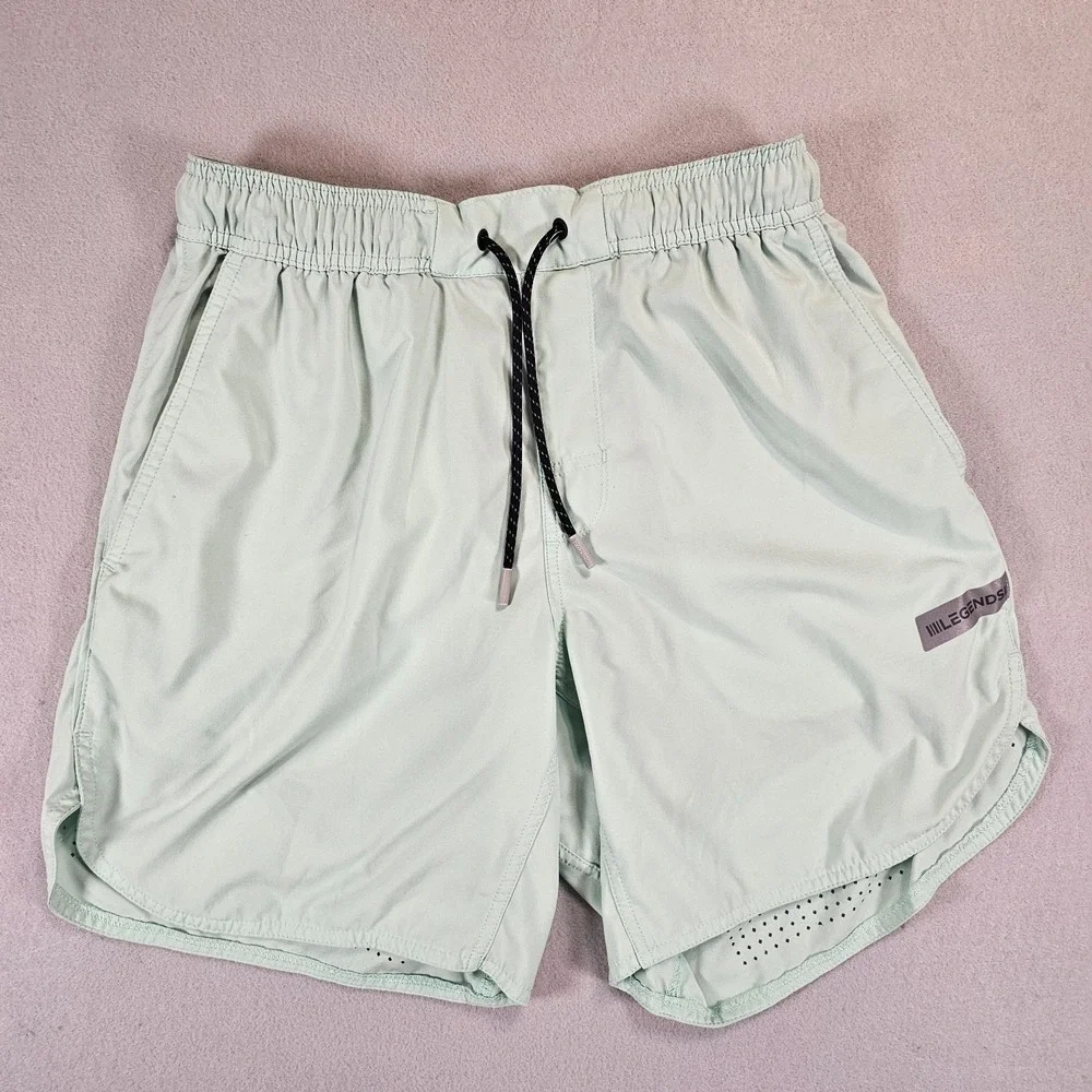LEGENDS Luka Shorts Mens S Mint Green Good Lined 7